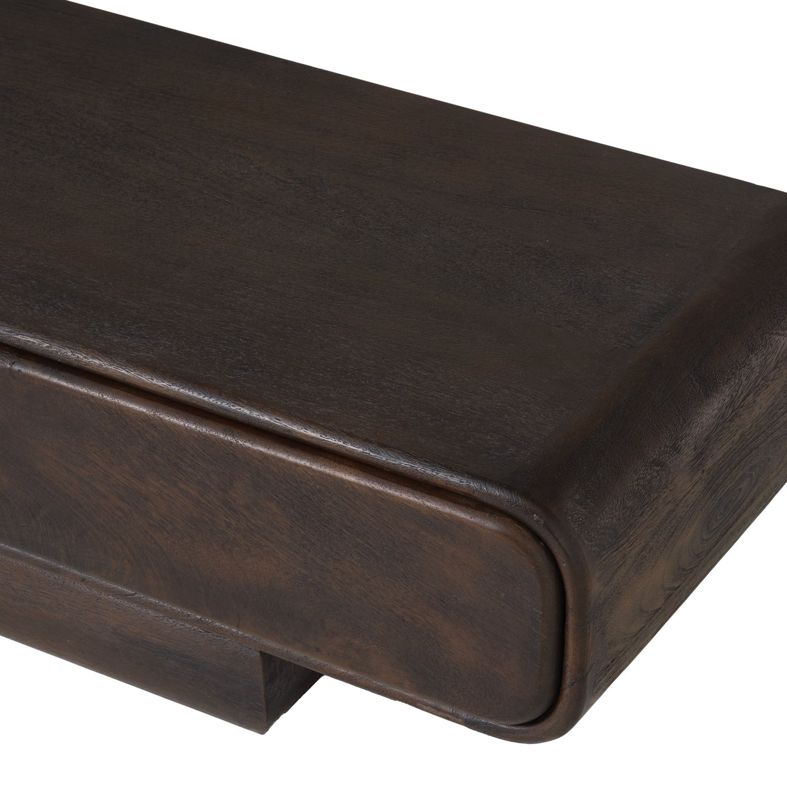 Retro TV-Board Sideboard Loop Mangoholz braun