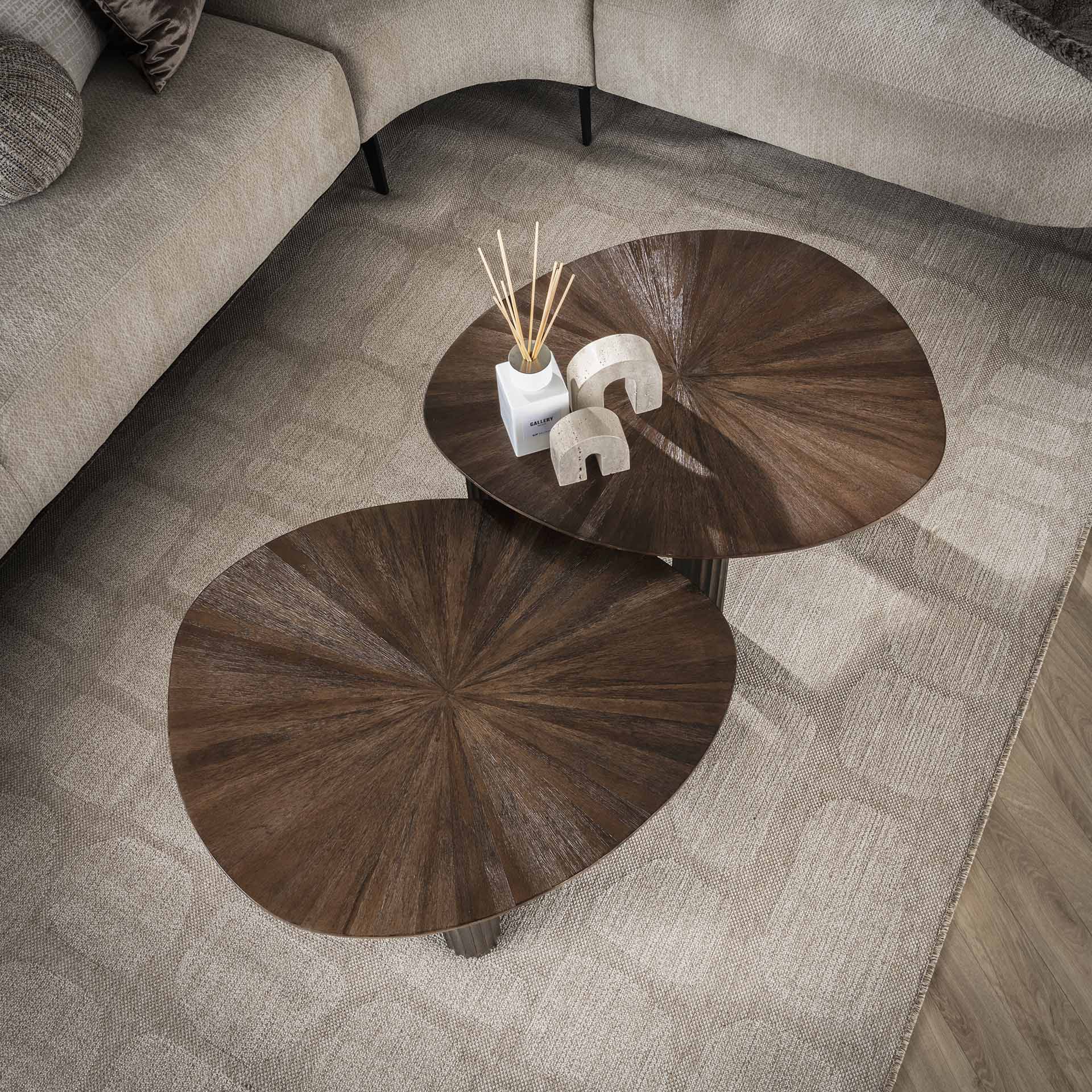 Retro Couchtischsets Maya Teakholz verschiedene Ausführungen