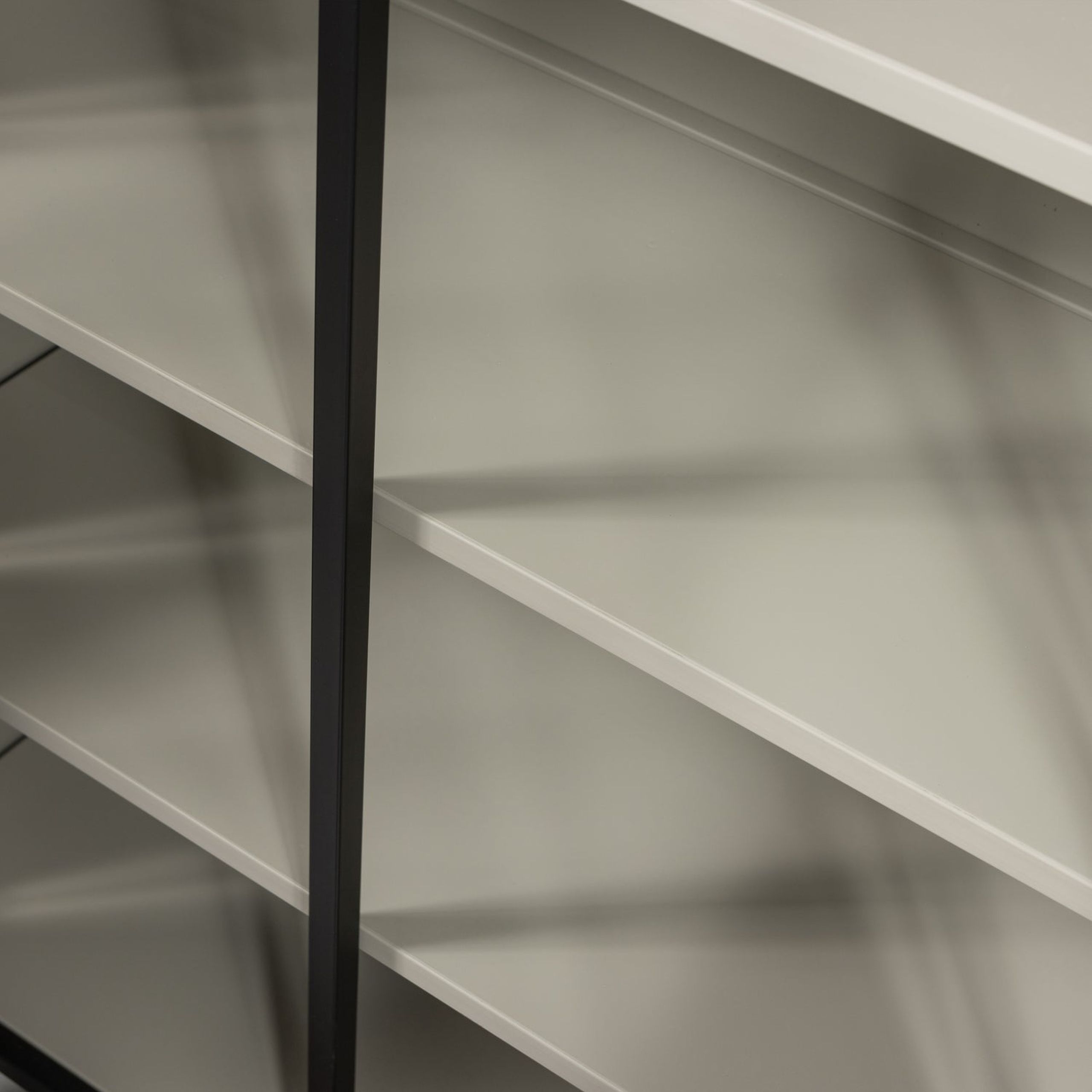 Vitrine Metallschrank Exhibit XL 3-türig Industrial Metall Glas Schwarz