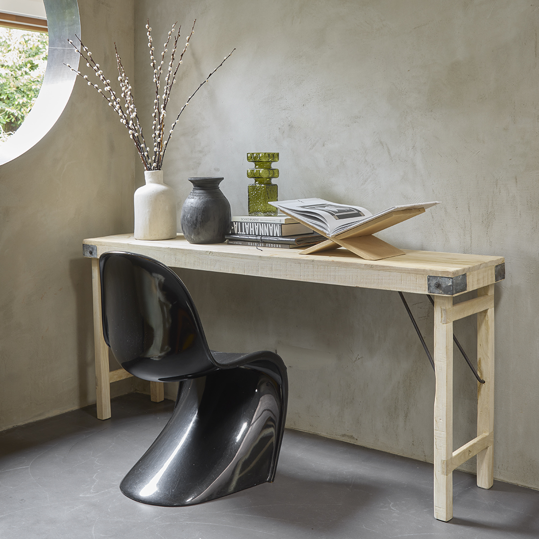 Esstisch Outdoortisch Markttisch Vintage Klapptisch Limewash 170/60 Esstisch Outdoortisch Markttisch Vintage Klapptisch Limewash 170/60