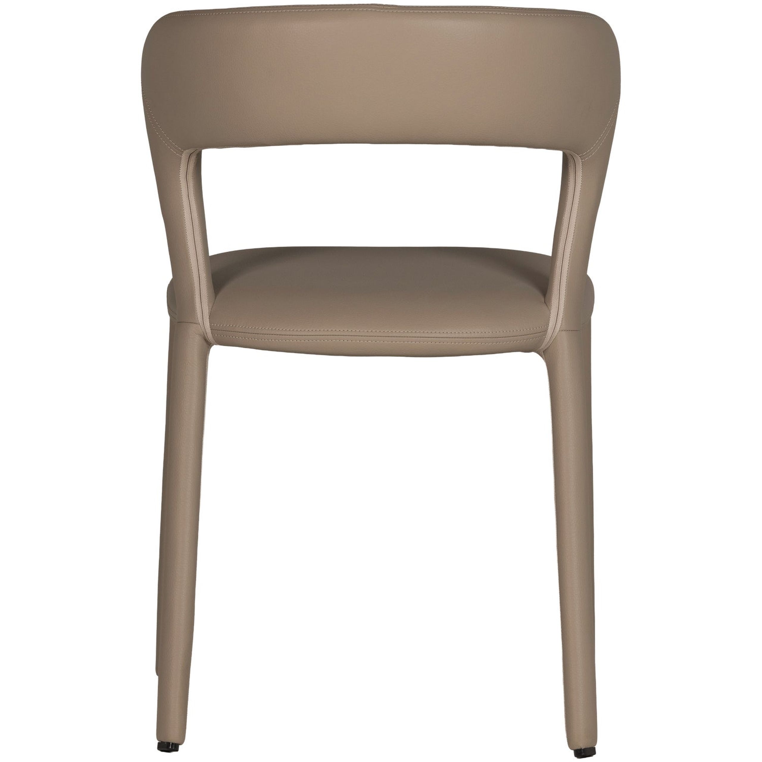 Retro Esszimmerstuhl Lederstuhl Noble Komplettbezug Kunstleder Sand