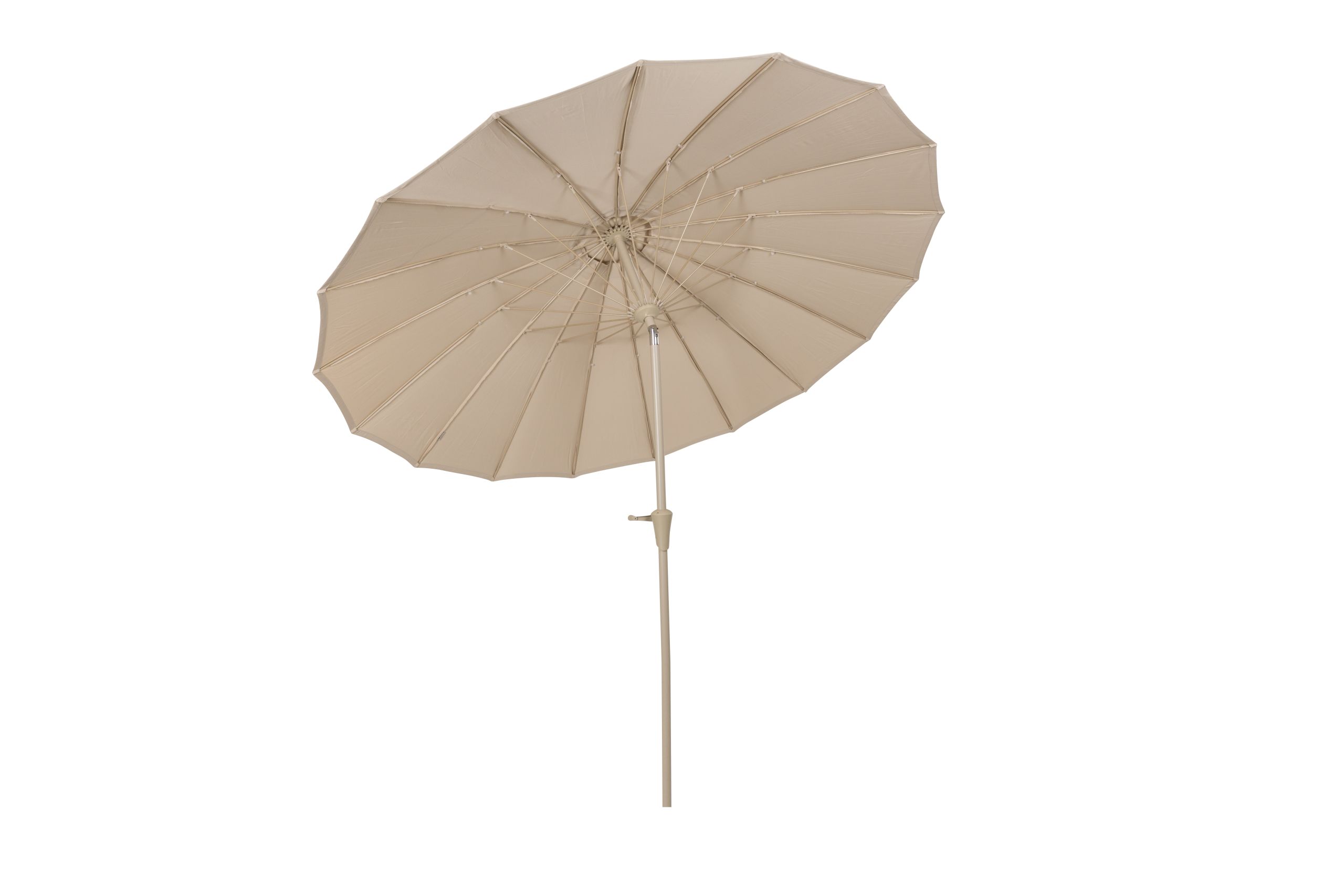 Sonnenschirm Sunbrella Sunshine mit Standfuß Brown Rice Sonnenschirm Sunbrella Sunshine mit Standfuß Brown Rice