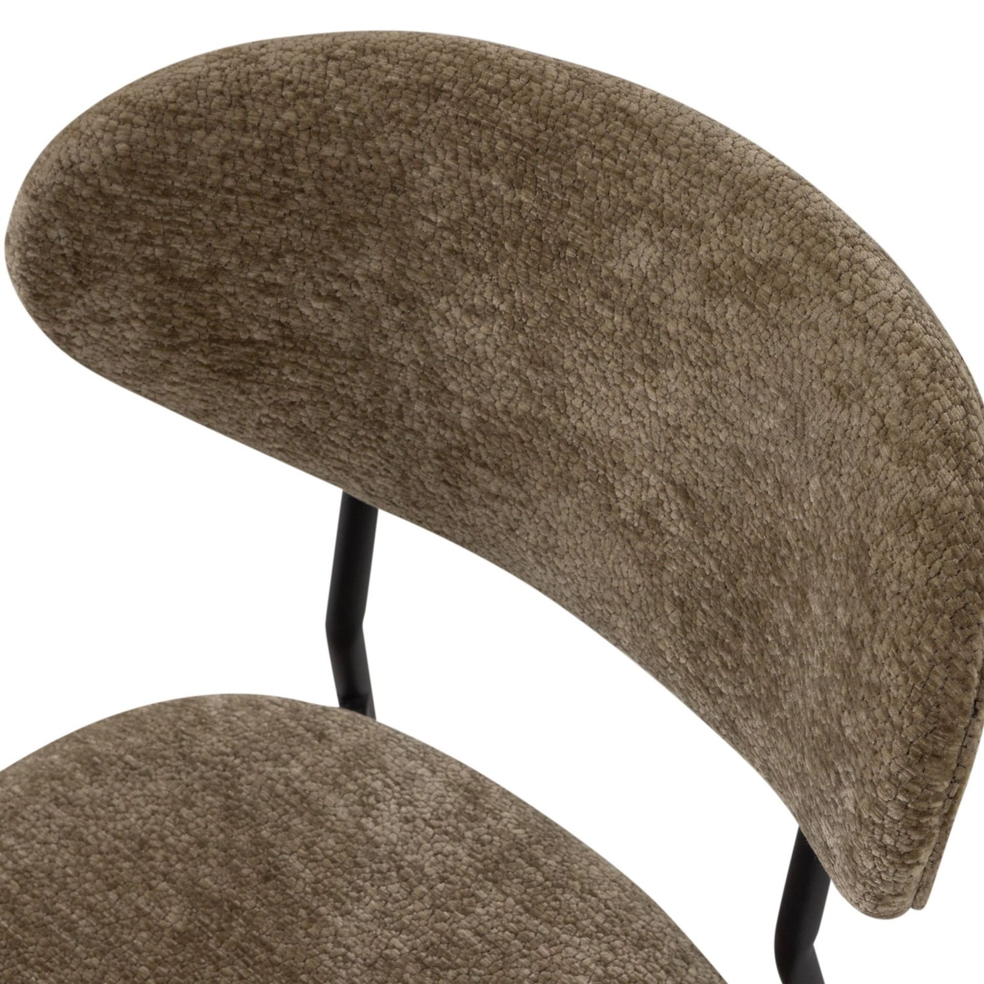  Essgruppe Travertin Tisch Roma + 4 Esszimmerstühle Kjeld Grün