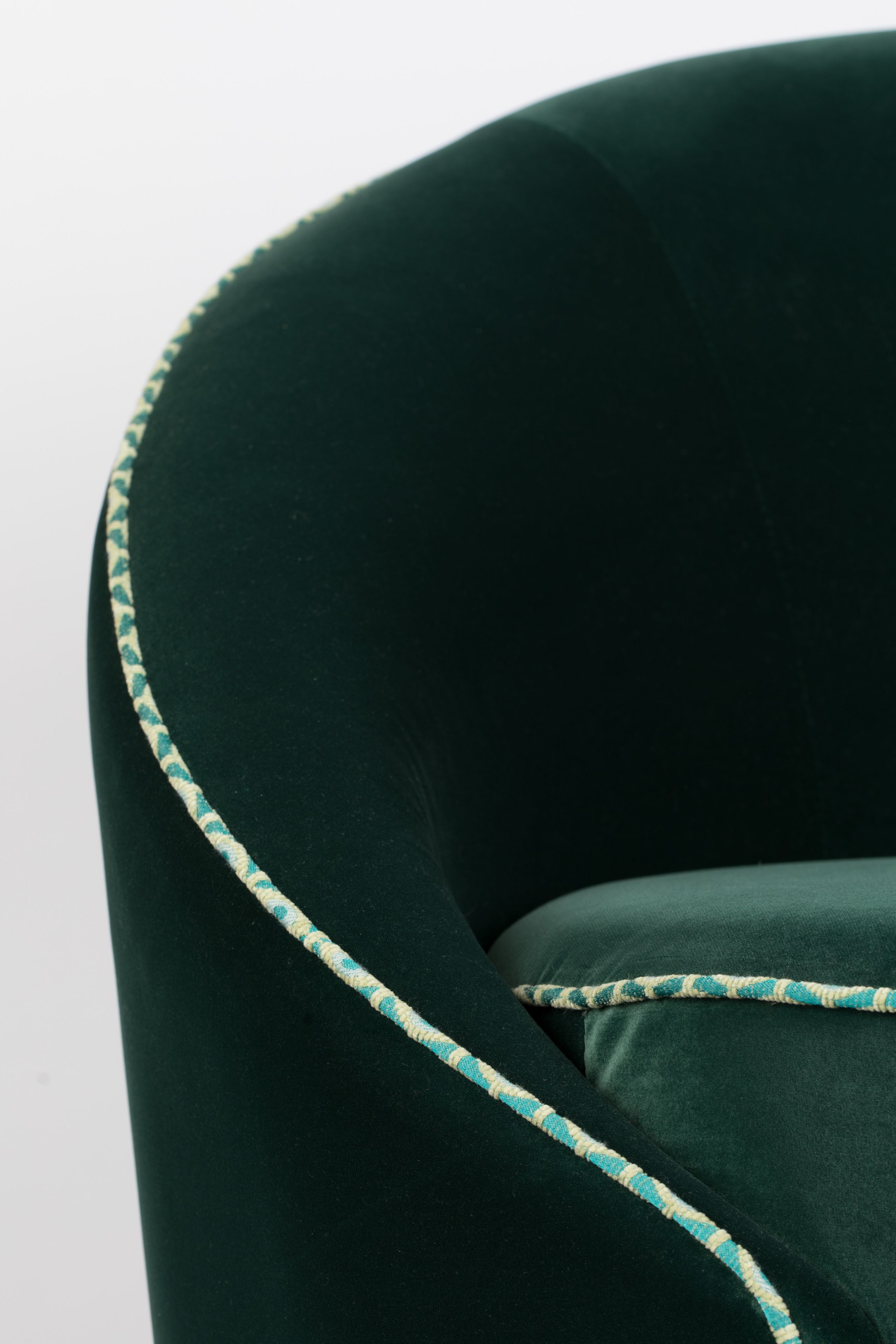 Retro Sessel Cocktailsessel Don't Love Me Lounger Grün
