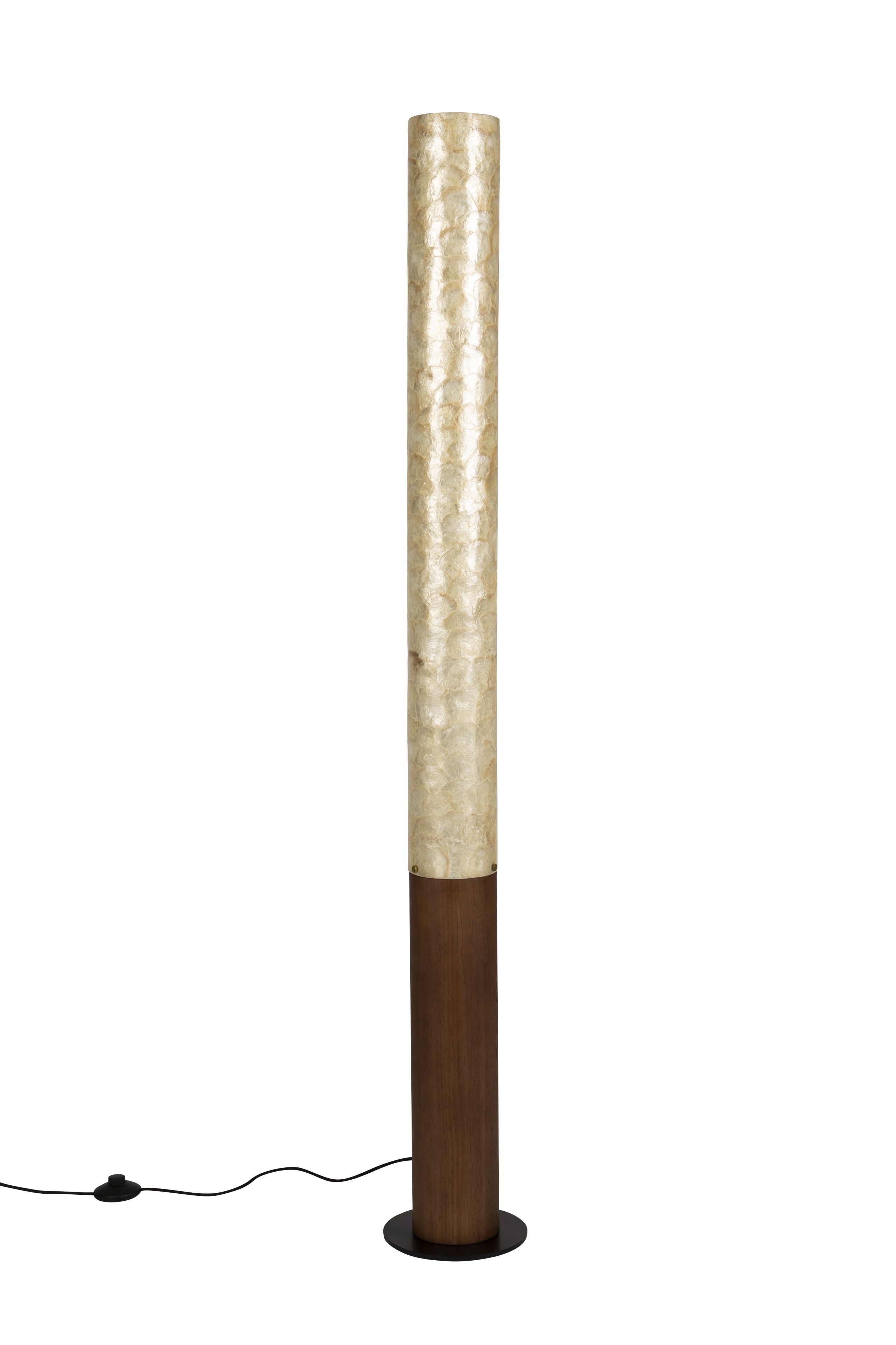 Mid-Century Stehlampe Beam Eichenholz