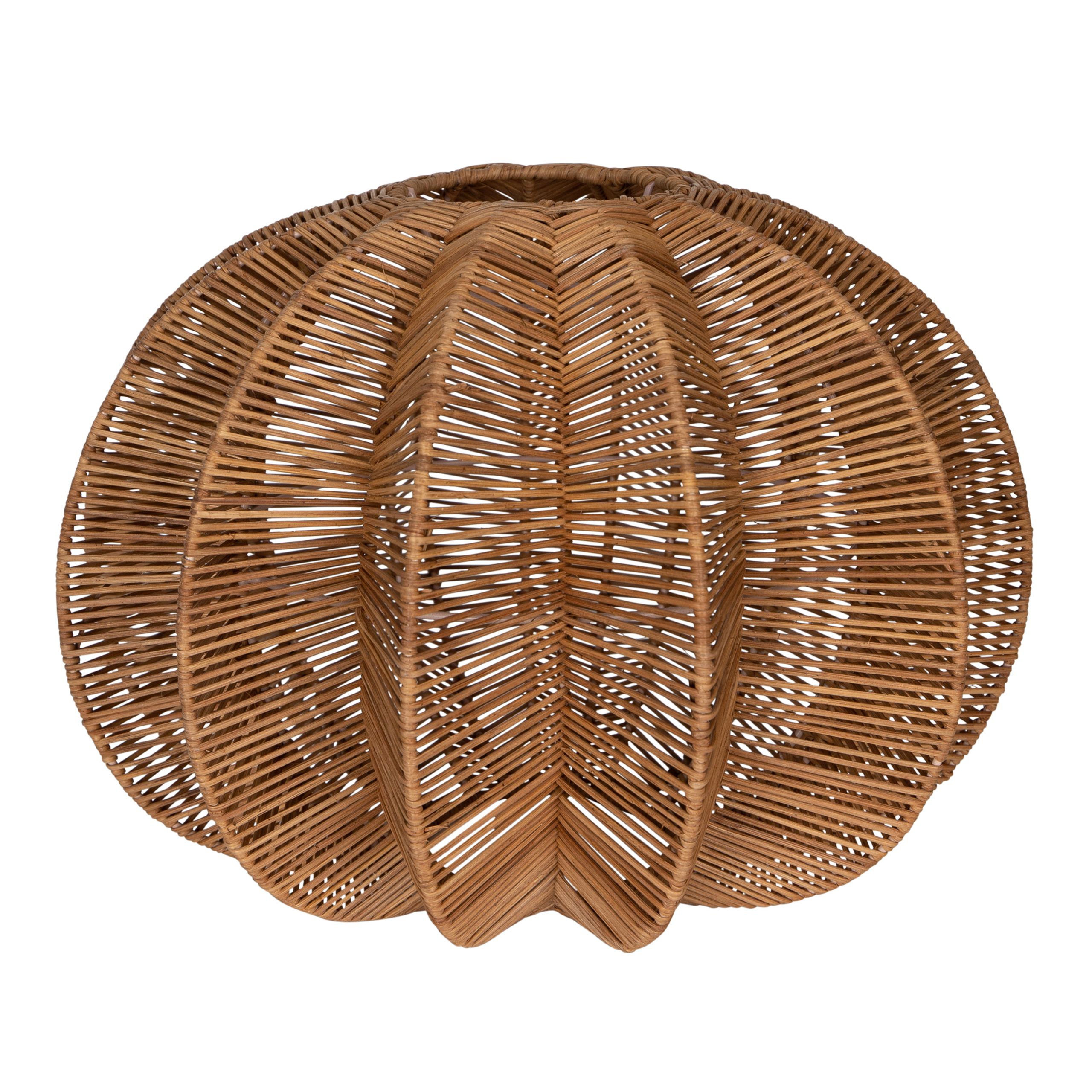 Scandi Boho Lampenschirm Asix Rattan Peddigrohrgeflecht