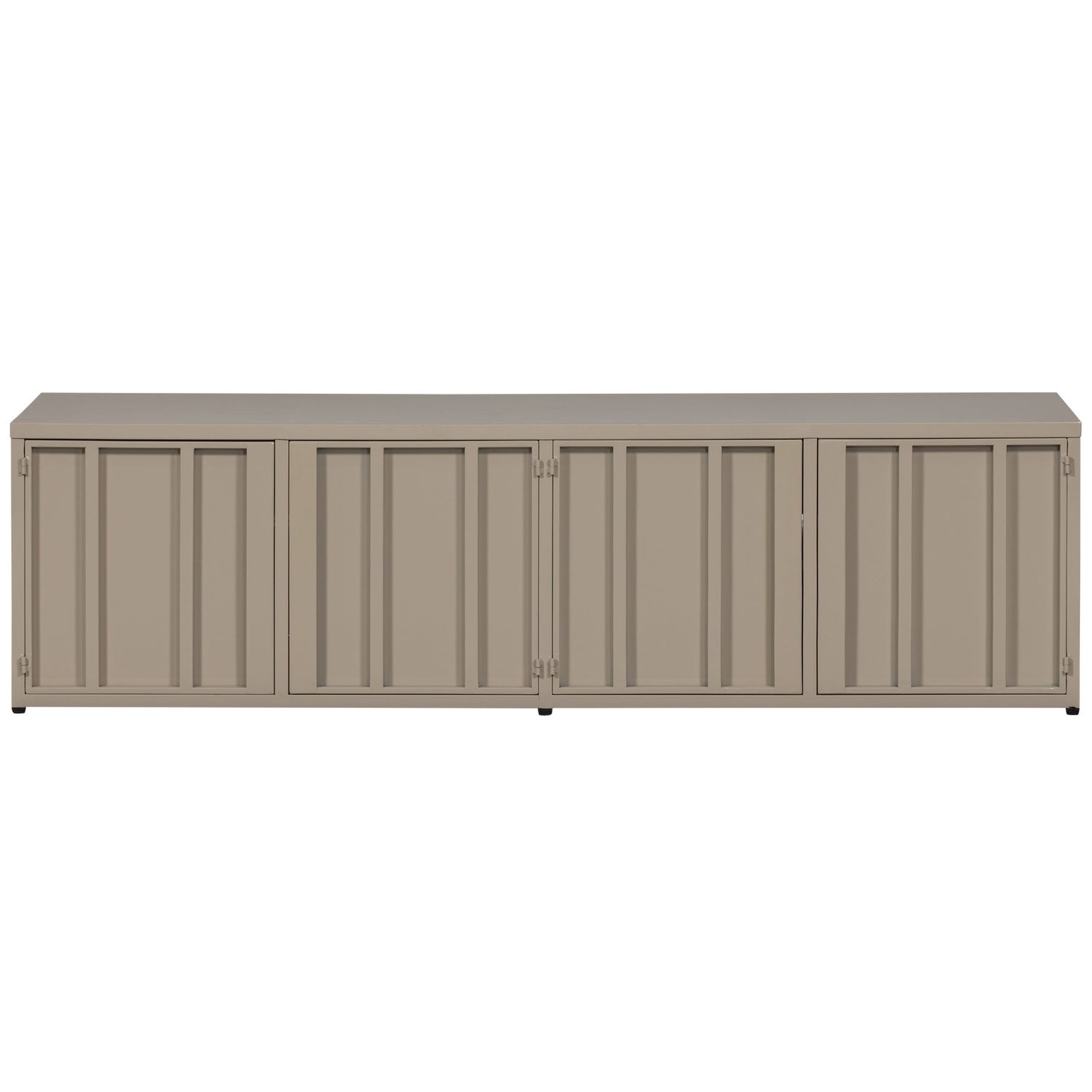 Industrial TV-Board Lowboard Level Metall Sand