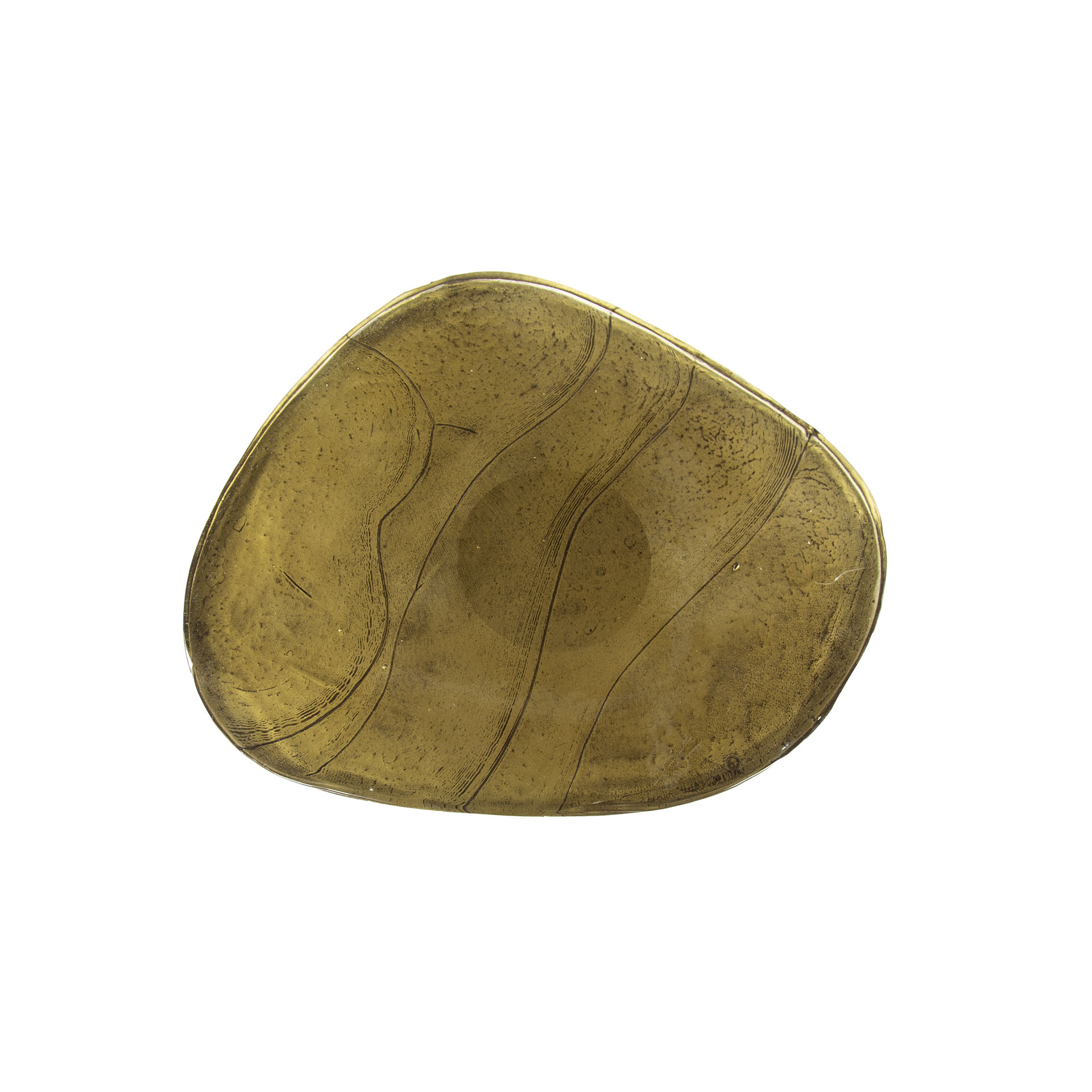 Retro Beistelltische Eclipse Glas Metall Antik-Gold M