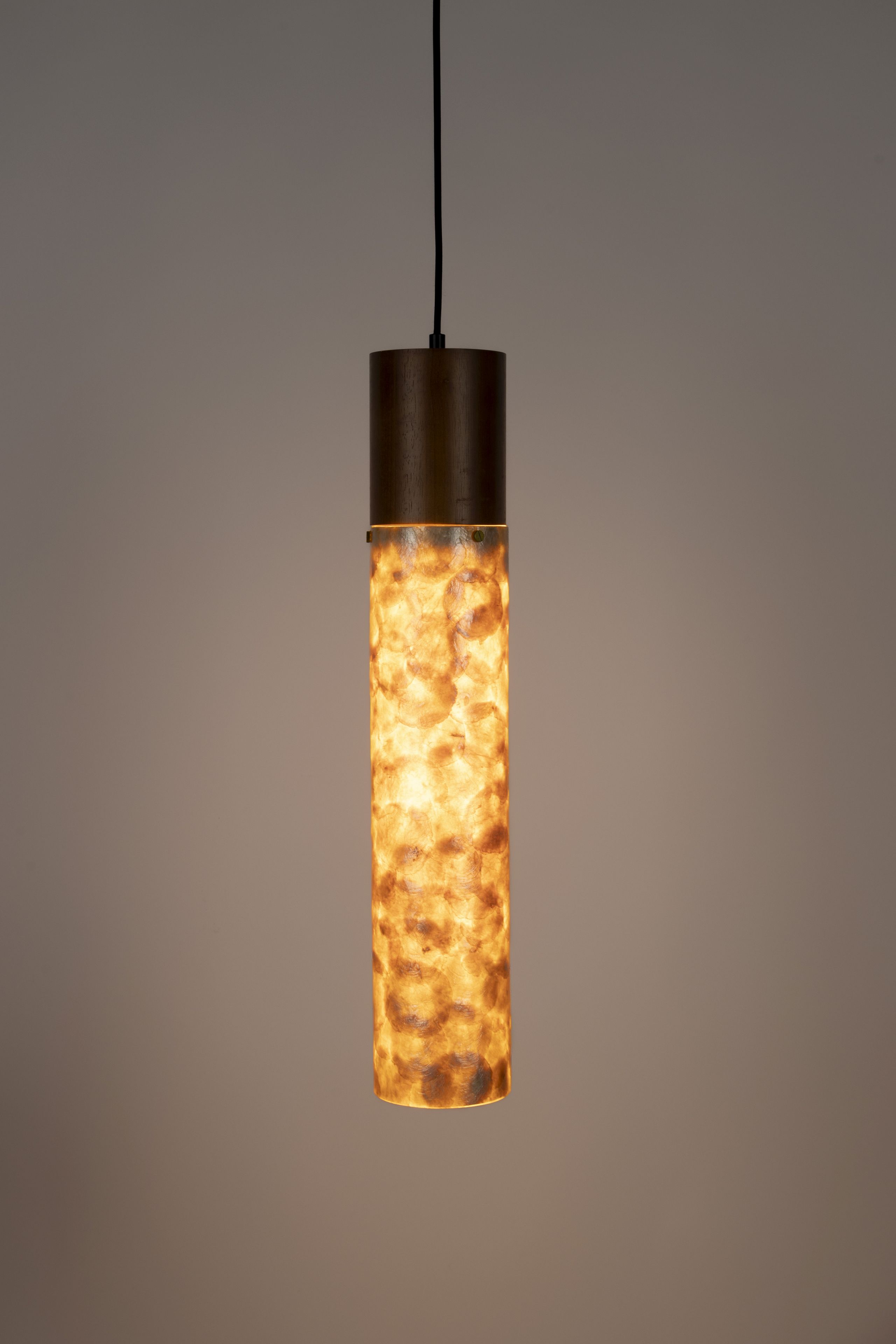 Mid-Century Hängelampe Beam Eichenholz