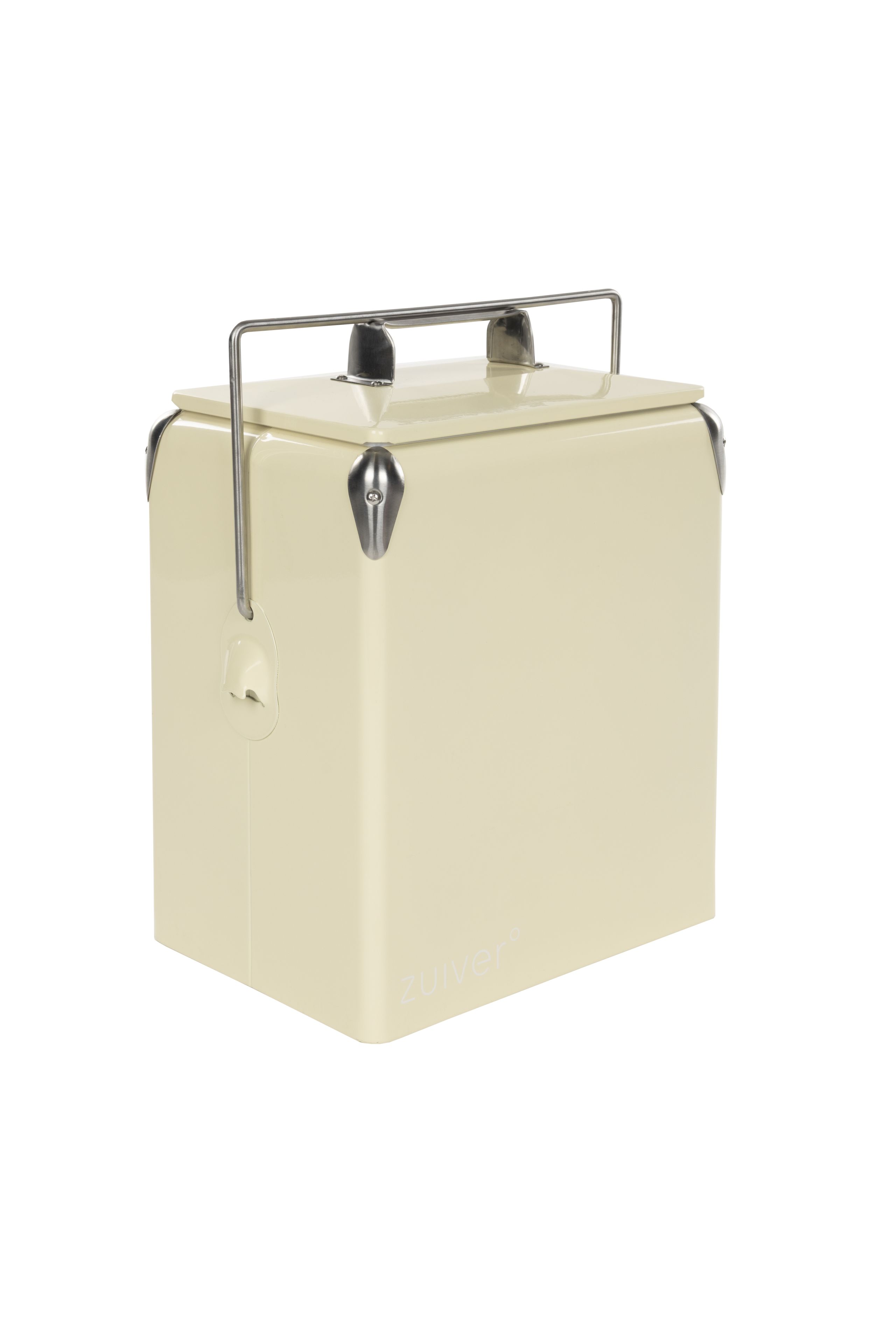 Kühlbox Kühlbehälter Cooler Be Wine mit Flaschenöffner Cream