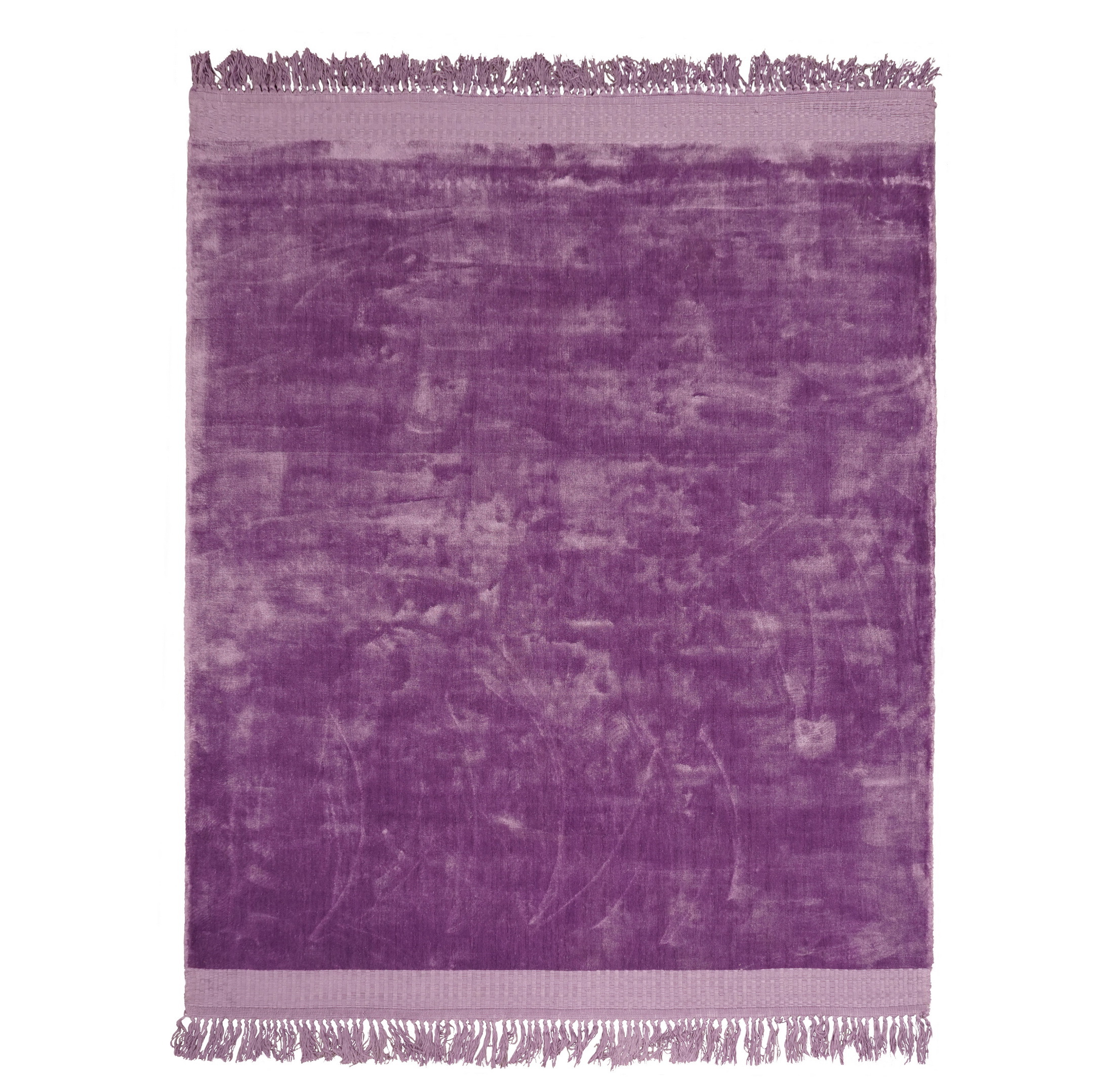 Boho Teppich Velvet Touch 160 x 230 cm Lila