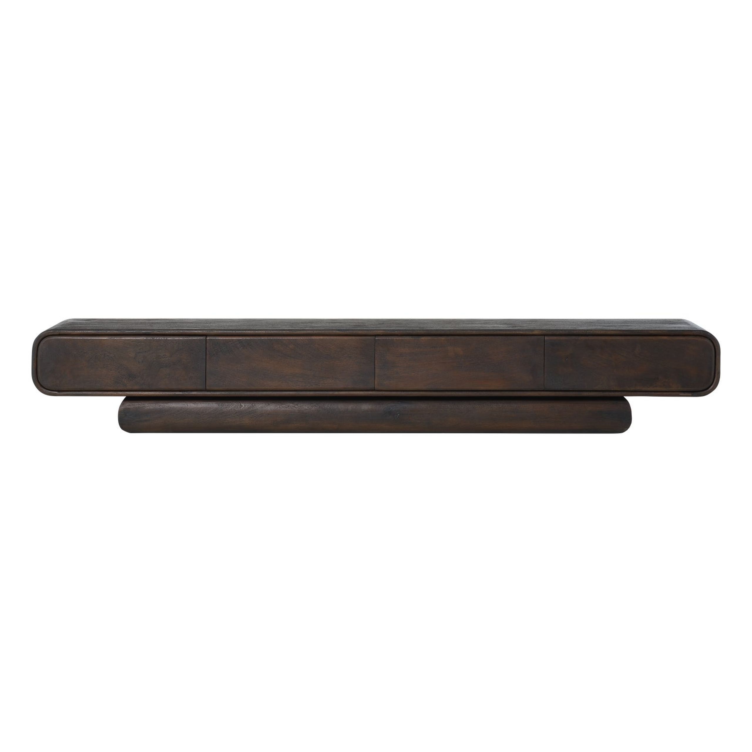 Retro TV-Board Sideboard Loop Mangoholz braun