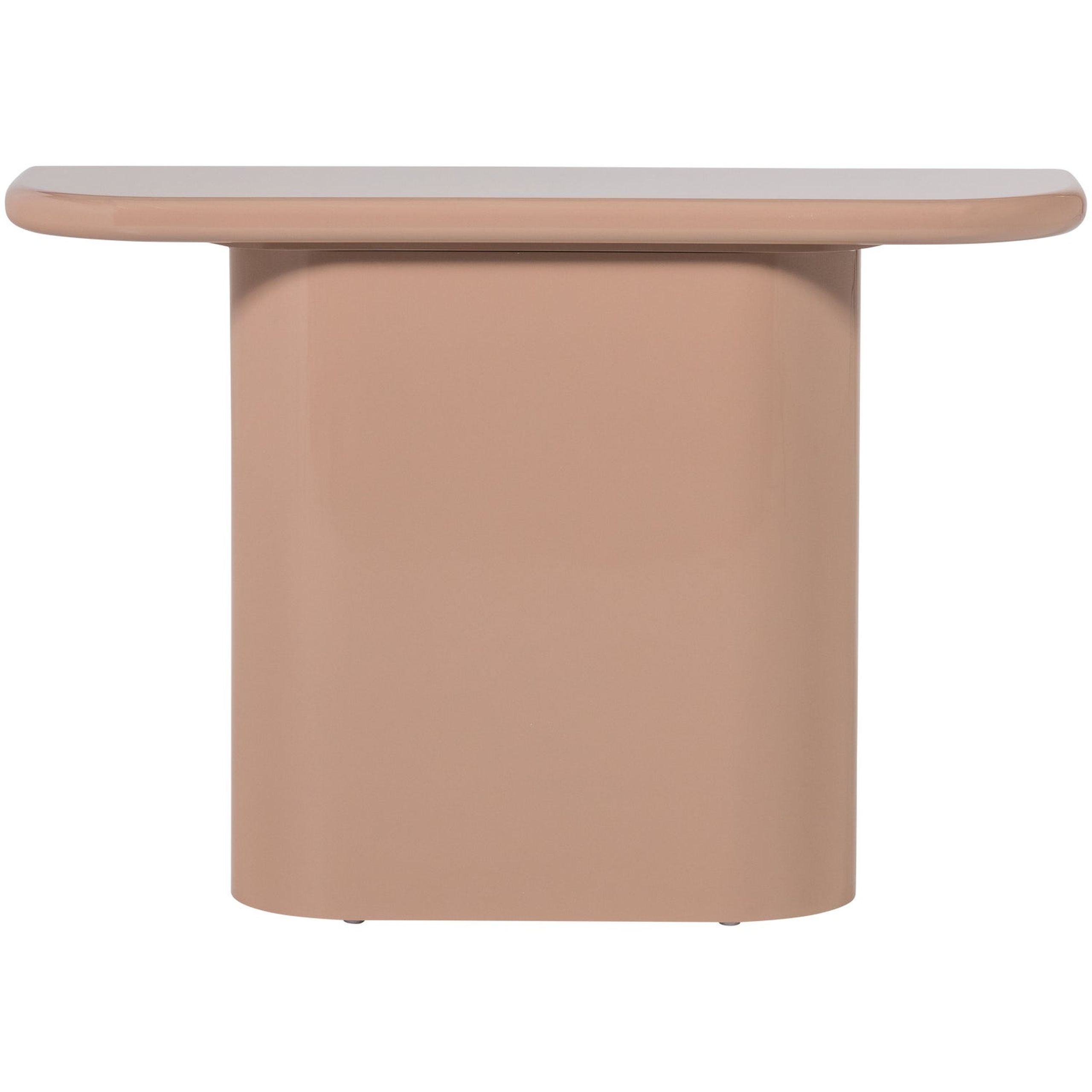 Retro Konsole Beistelltisch Nocta Hellrosa Hochglanz