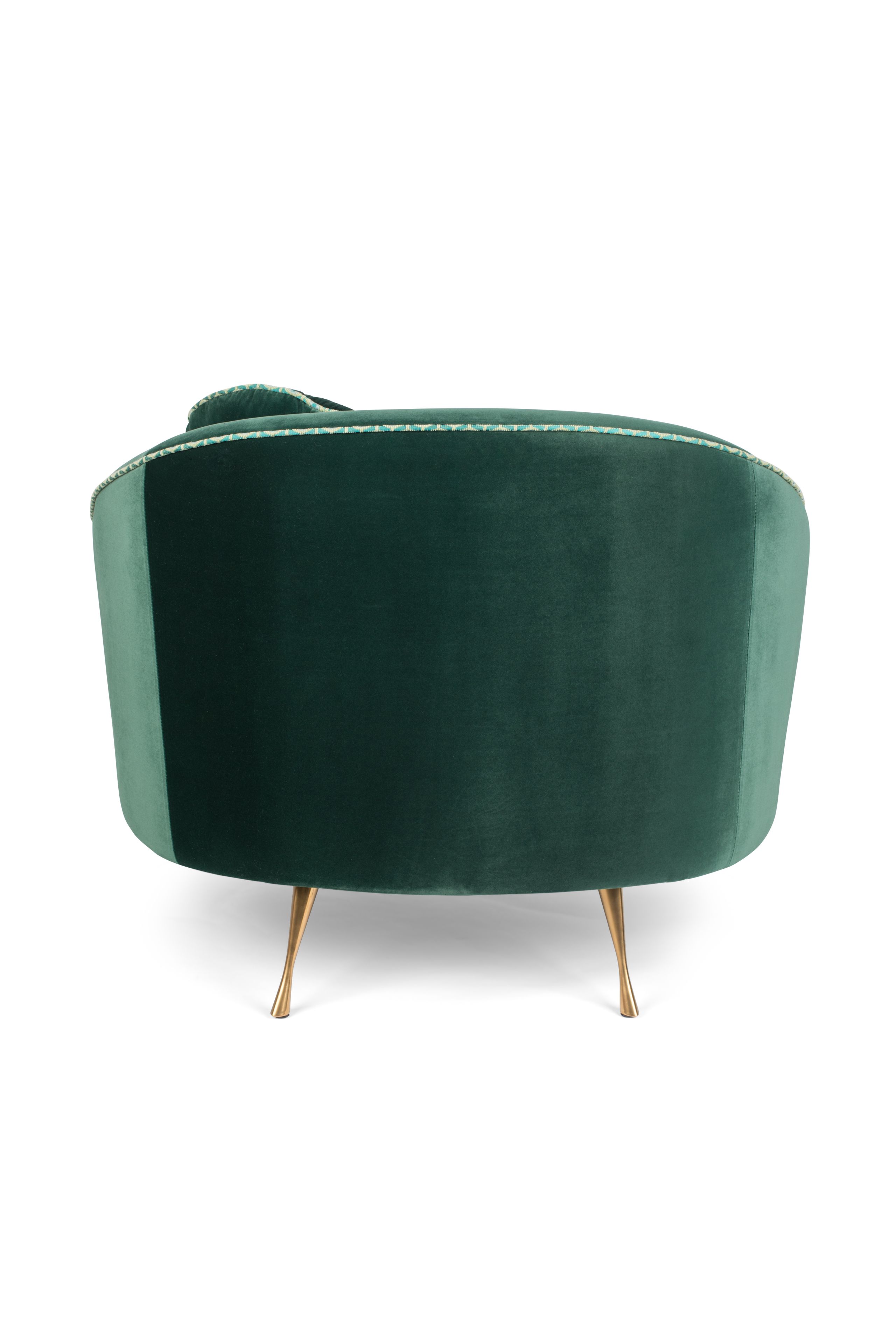 Retro Sessel Cocktailsessel Don't Love Me Lounger Grün